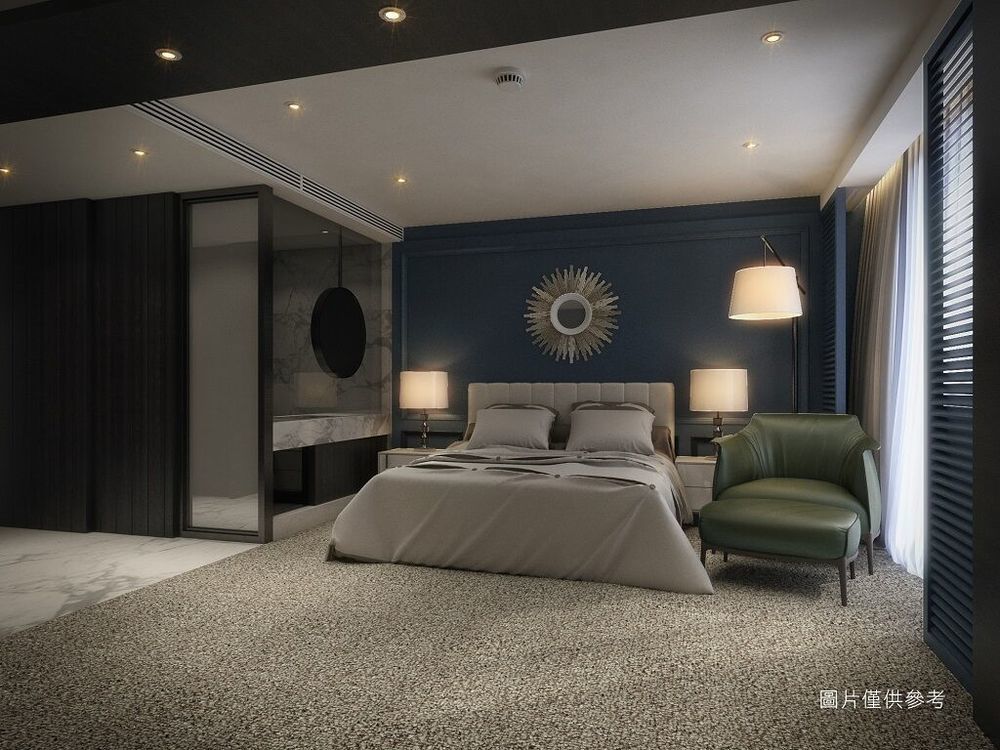 Park Lees Hotel Гаосюн Екстер'єр фото 3D rendering of a bedroom